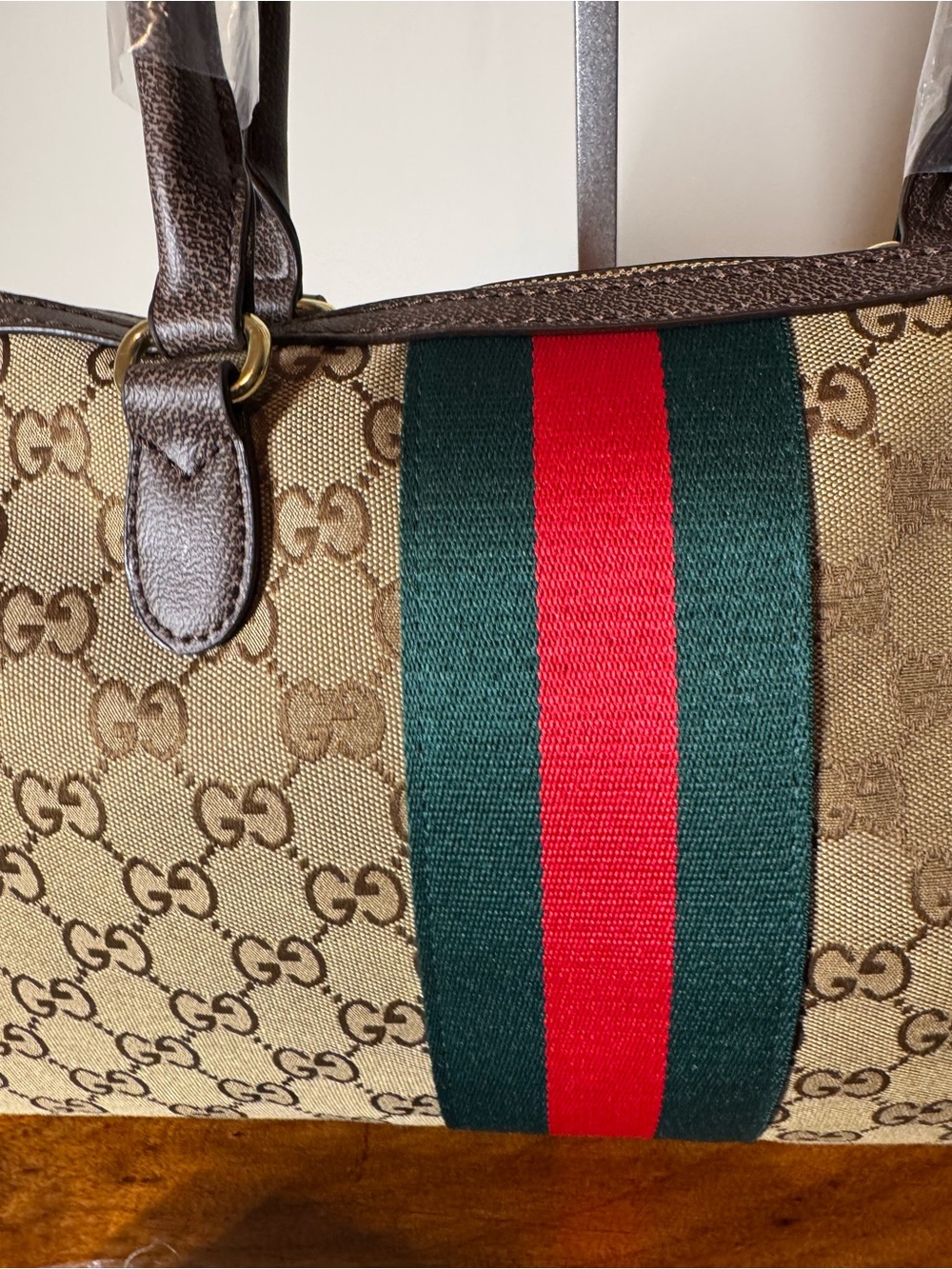 Canvas Top-Handle Shoulder Bag. No Brand. - Picture 5 of 8